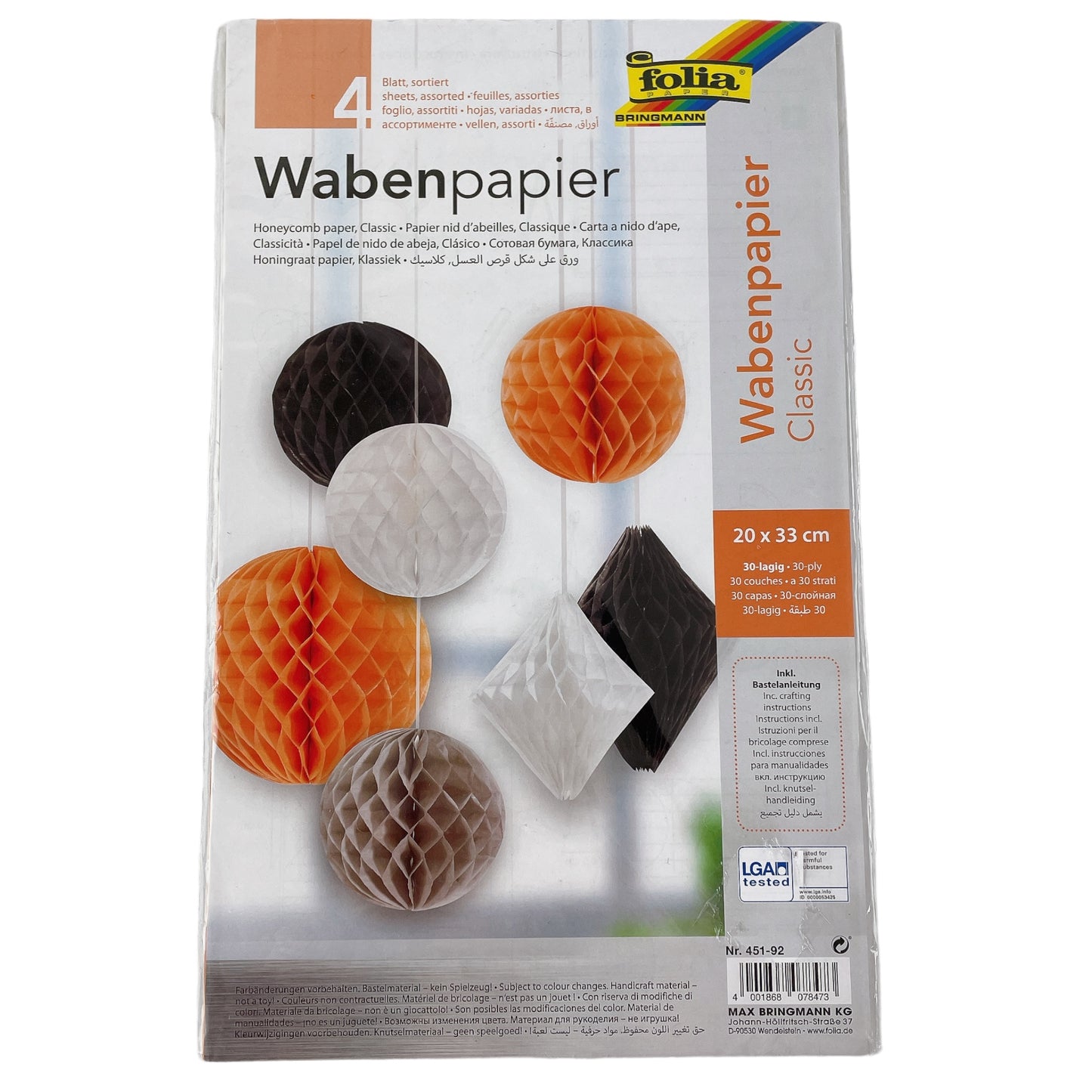 Wabenpapier classic, 20x33cm